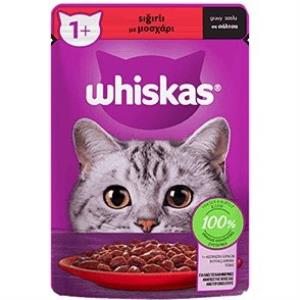 پوچ گربه بیف گوشت گوساله ویسکاس Whiskas 